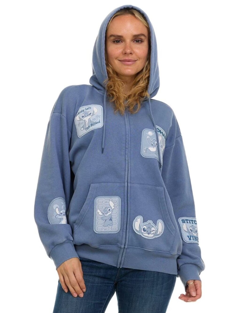 Disney Stitch Full Zip Hoodie